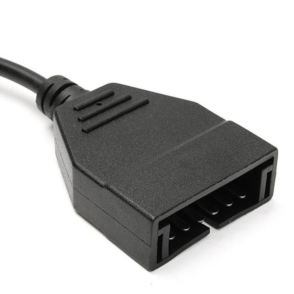 12 Pin to OBD1 OBD2 16 Pin Convertor Adapter Cable for GM Diagnostic Scanner Car