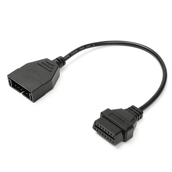 12 Pin to OBD1 OBD2 16 Pin Convertor Adapter Cable for GM Diagnostic Scanner Car