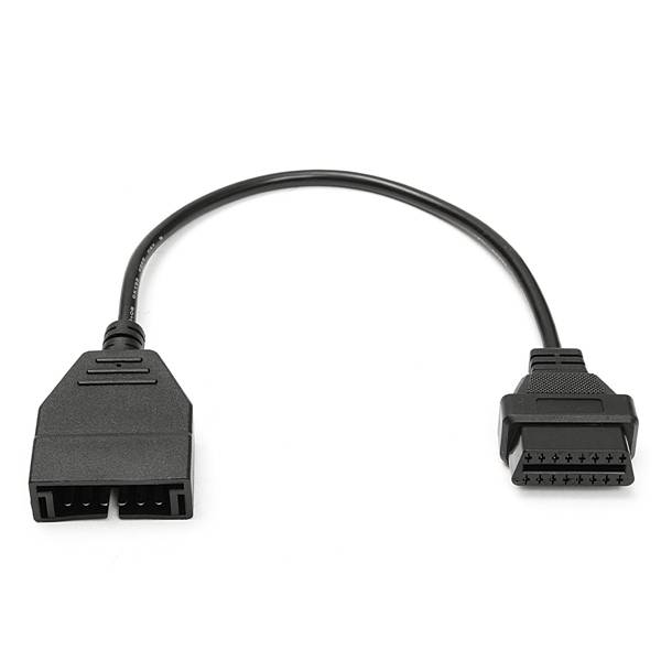 12 Pin to OBD1 OBD2 16 Pin Convertor Adapter Cable for GM Diagnostic Scanner Car