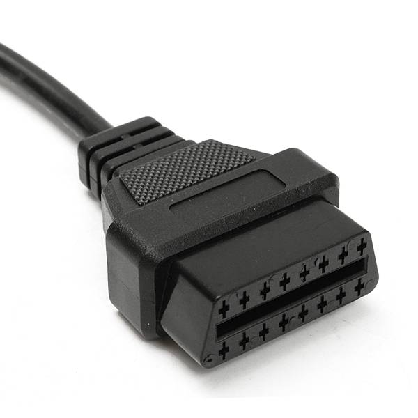 12 Pin to OBD1 OBD2 16 Pin Convertor Adapter Cable for GM Diagnostic Scanner Car