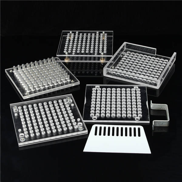 100 Holes Capsule Filler Capsule Filling plates