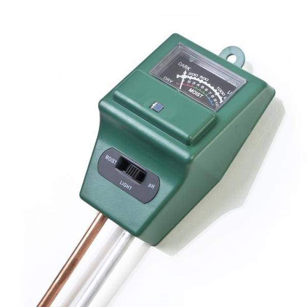 3 in 1 Soil Moisture Sunlight pH Meter