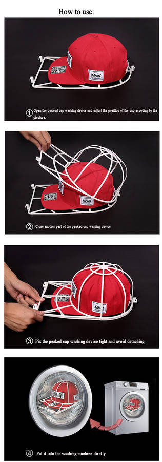 ABS Peaked Cap Anti Deformation Washing Device Sport Hat Cleaner