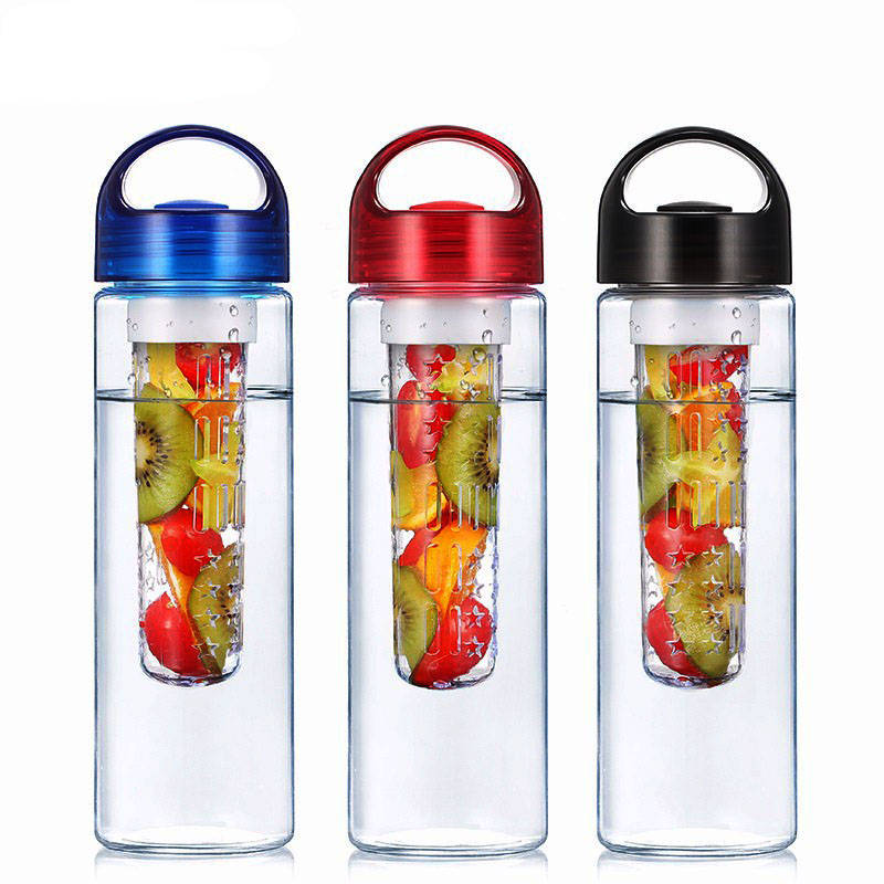 Fruit Infuser Water Bottle Sports Health Lemon Juice Bottle