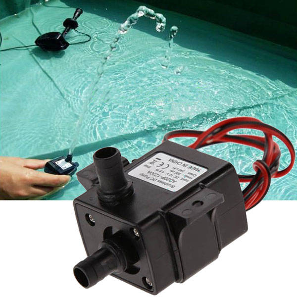 12V 4.2W Mini DC Brushless Garden Fountain Pump Hydrological Cycle Submersible Water Pump
