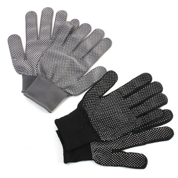 1 Pair Heat Resistant Finger Glove Hair Straightener Perm Curling Hairdressing Hand P *Free Shipping