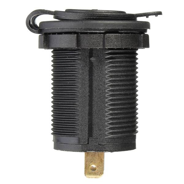 Car Vehicle Dual USB Power Charger Sockets Waterproof 2.1A 2.1A