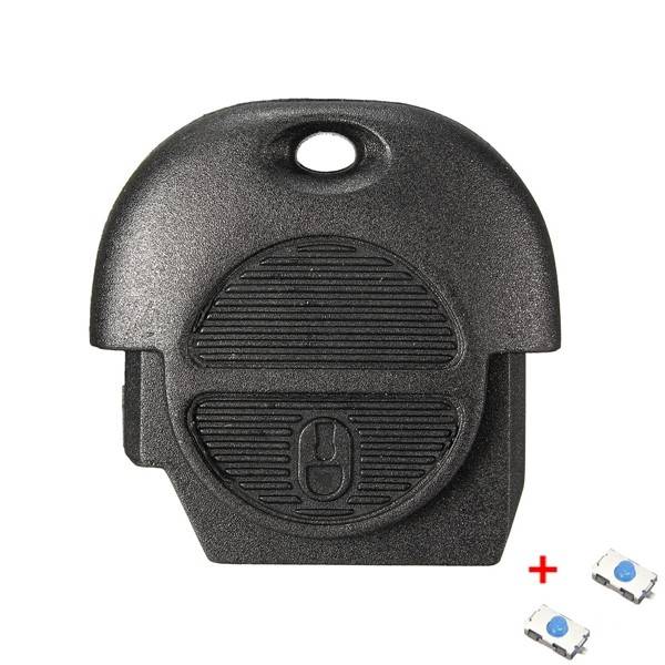 2 Button Remote Key Fob Case For Nissan Micra Almera Primera X Trail + Switch