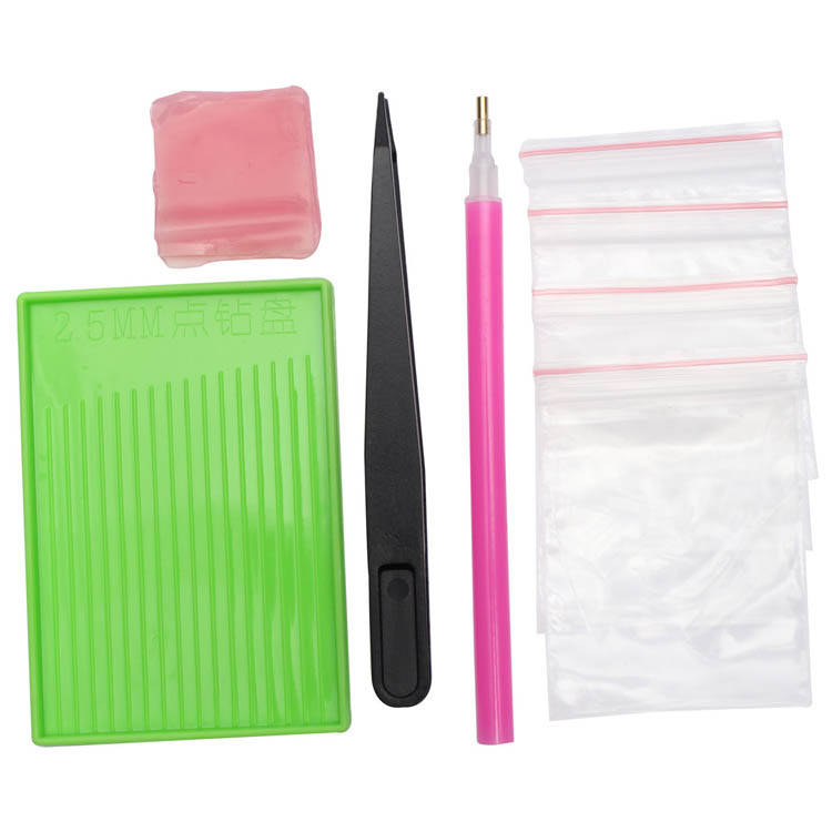 swan diamoind painting