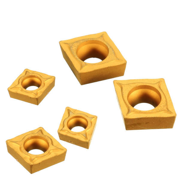 15pcs 7/10/12/16/20mm SCLCR09 Lathe Turning Tool Holder with CCMT060204 Inserts and Wrench