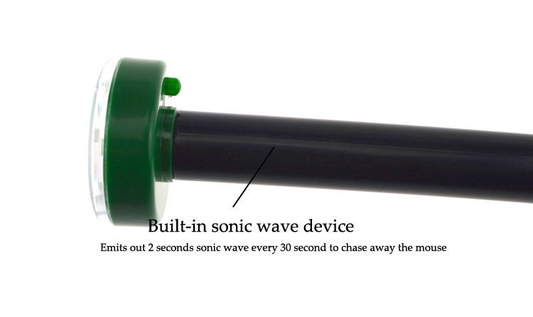 solar sonic wave mouse repeller