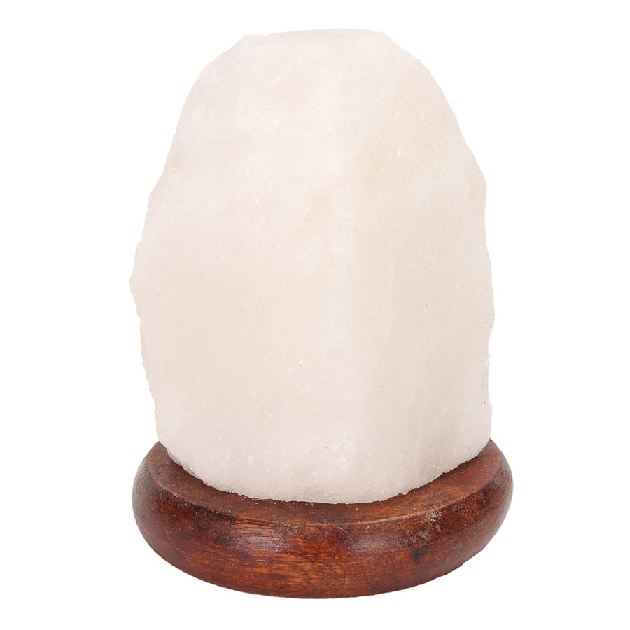 USB Himalayan Natural Salt Lamp Crystal Rock Colorful LED Changeable Light Home Decor