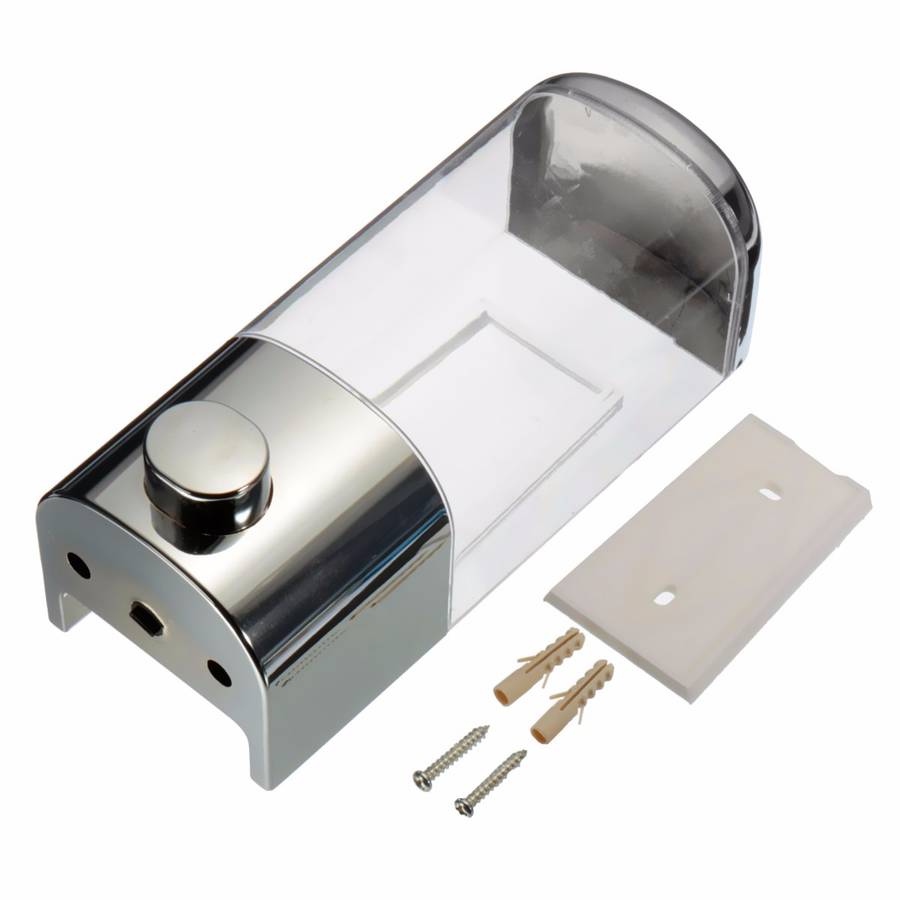 Wall Mounted Bathroom Lotion Shampoo Liquid Soap Dispenser