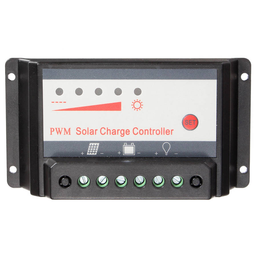 10A 12V/24V Auto PWM Solar Charger Controller Battery Charging Regulator