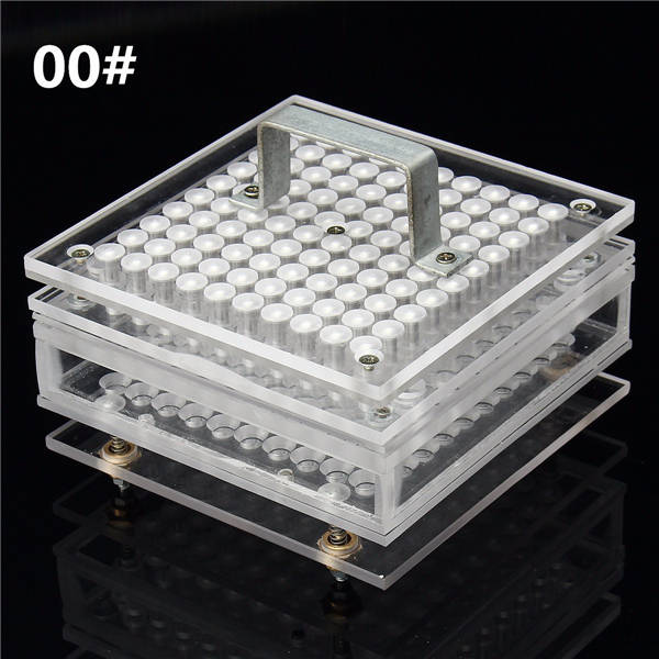 100 Holes Capsule Filler Capsule Filling plates