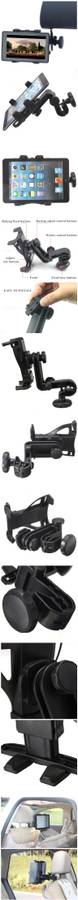 Universal Back Seat Headrest Tablet Mount Holder Car Stand Bracket For iPad 2 3 4 Tablet PC GPS