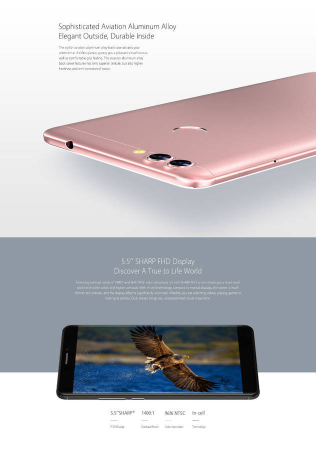 BLUBOO Dual smartphone