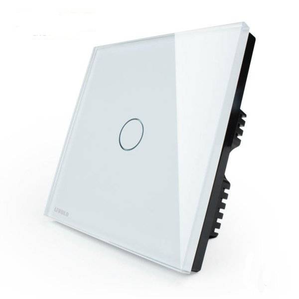 Livolo Glass Intelligent Touch Switch Panel Single Control Home Light