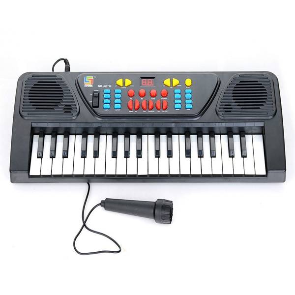 37 Key Electronic Keyboard Piano Musical Toy Mic Records for Children