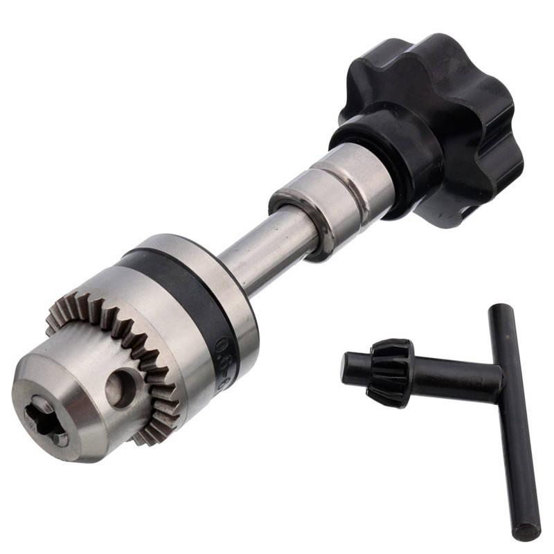 Pin Vise Mini Hand Drill Hobby Model Multi Tool With Key Chuck 0.6-6mm