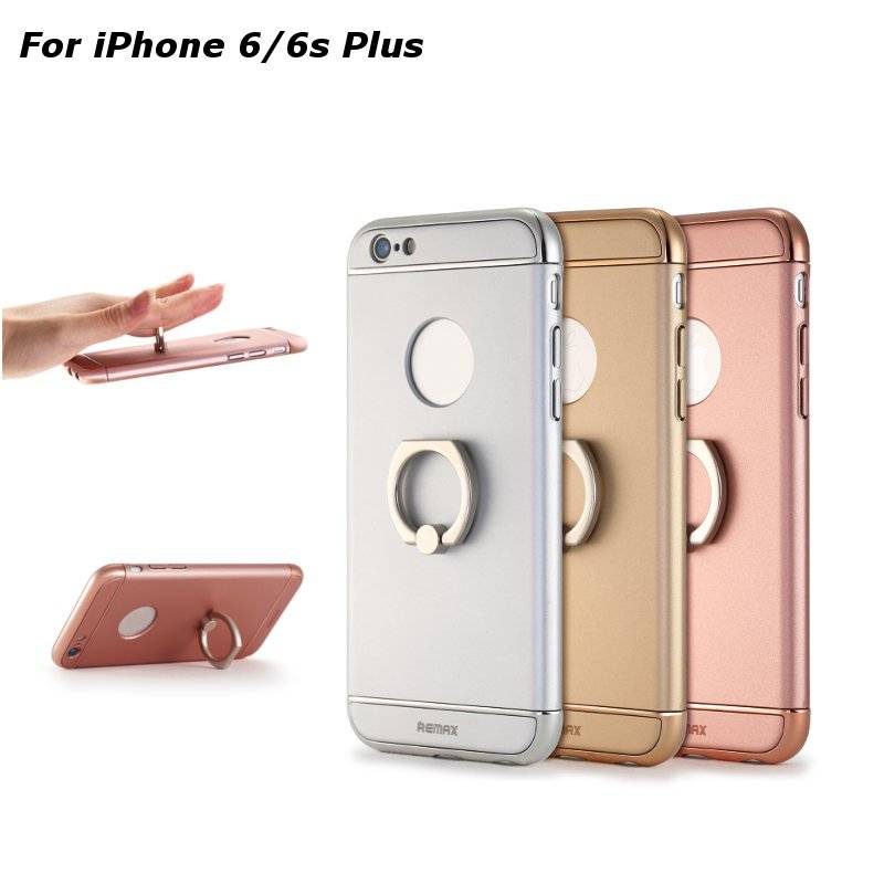 Remax Protective Case Cover With Ring Stand Holder For Apple iPhone 6 Plus iPhone 6s Plus 5.5 Inch