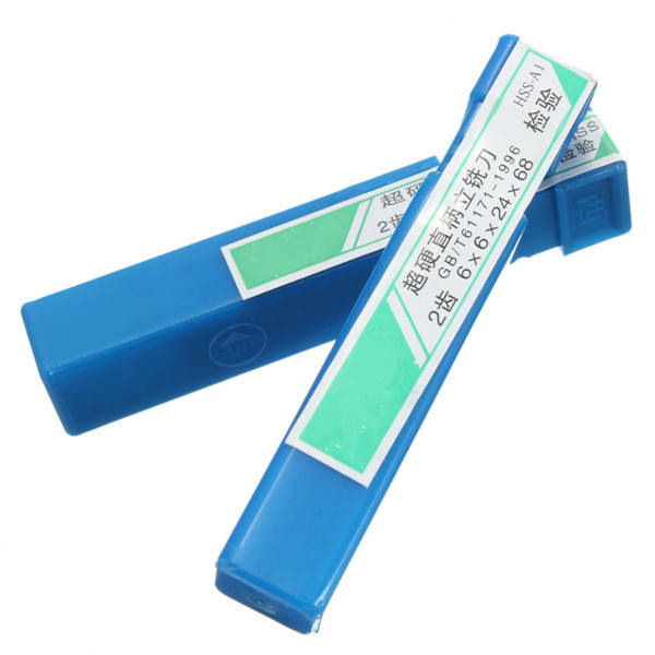 6mm 2 Flute HSS End Mill Cutter 