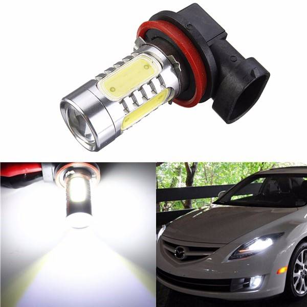 Xenon White H11 High Power COB LED Bulb For Car Driving Fog Light
