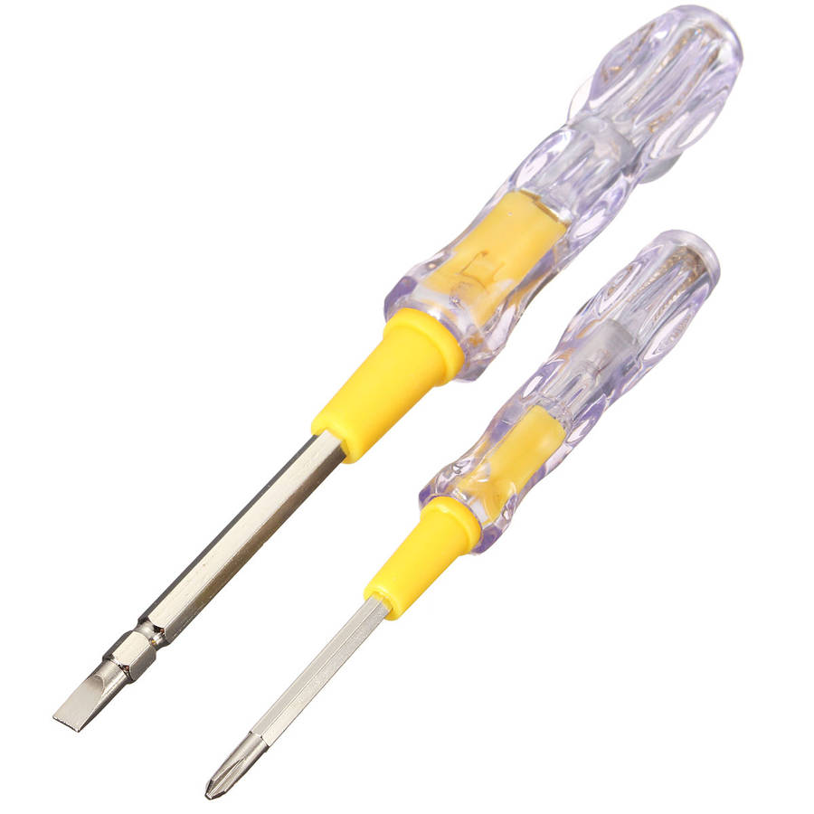 100-500V Mains Tester Circuit Test Screw Driver Voltage Electrical Phillips or Cross Screwdriver