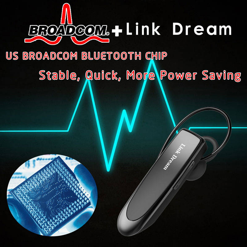 Original Link Dream LC-B41 Headphones 24 Hrs Talking Time Bluetooth Headset Wireless Hands