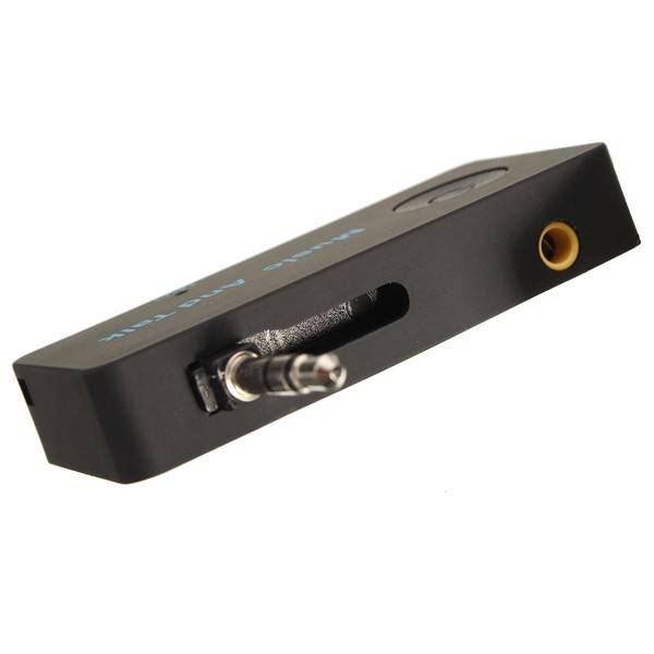 Wireless Bluetooth 3.5mm Fold Jack AUX Audio Stereo Music Receive Adapter Mic