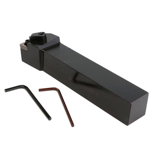 MCLNR2525M12 25x25x150mm Lathe External Turning Tool Holder with 2 Wrenches