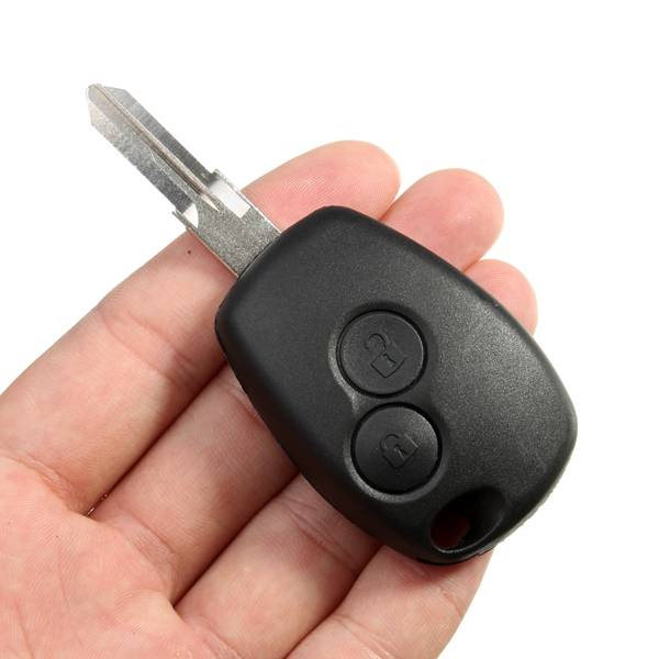 Car Remote Key 433MHz 2 buttons with Electronic Components for Renault