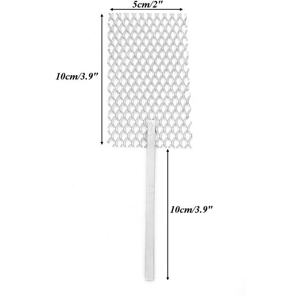 2x4 Inch Mesh Platinized Titanium Anode