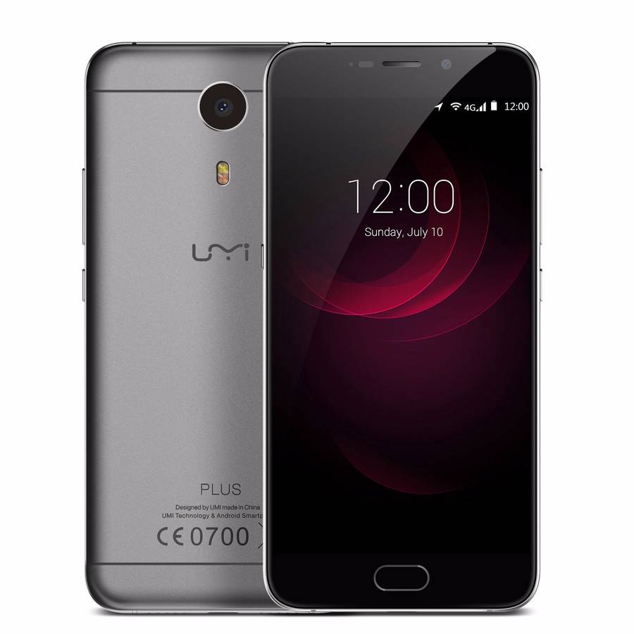 UMI Plus 5.5 Inch 2.5D 4GB RAM 32GB ROM MTK Helio P10 Octa Core 4G Smartphone