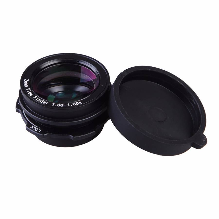 1.08x-1.60x Zoom Viewfinder Eyepiece Magnifier for Canon Nikon Pentax Sony Olympus Fujifilm