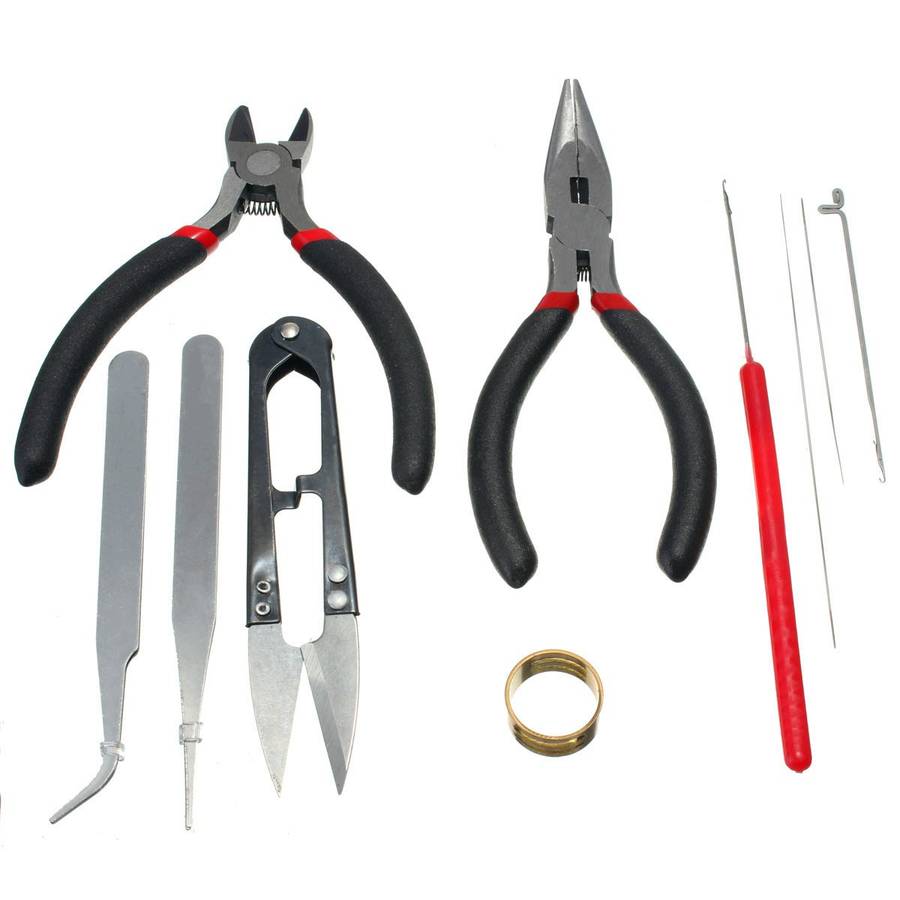 7pcs Beading Tool Kit Bead Jewelry Making Bead Work Tools Beaders Set