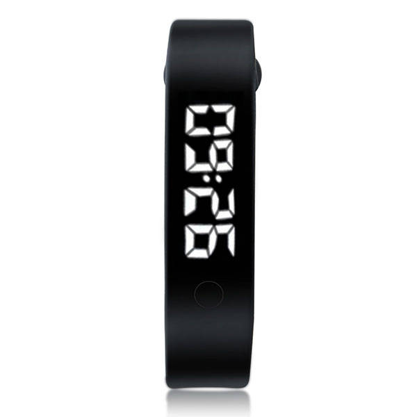 A6 All Day 3D Pedometer Sleep Calories Tracker Bracelet Smart Watch