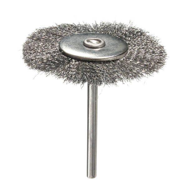 24pcs 1/8 Inch Shank Mini Wire Brushes Set for Dremel