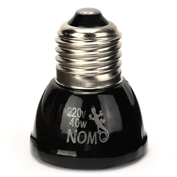 220V Reptile Insulation Lamp Crawler Mini ceramic Heating Lamp Night Light 20W/40W/60W/100W