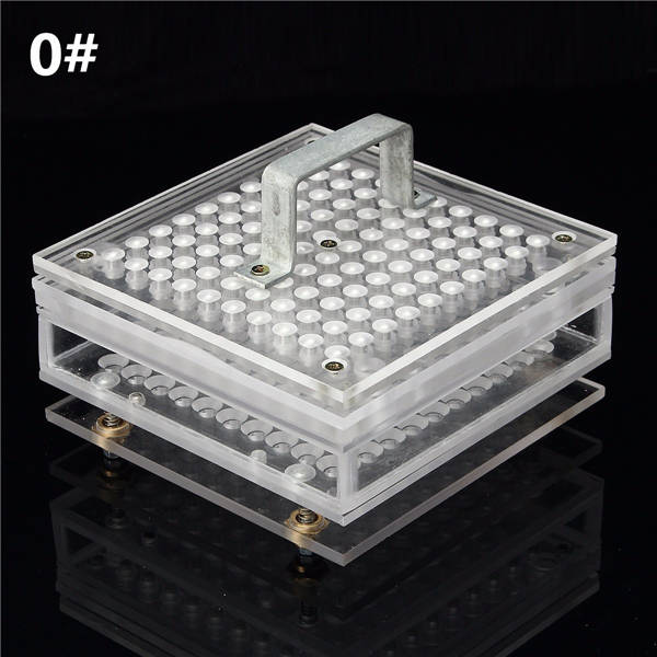 100 Holes Capsule Filler Capsule Filling plates