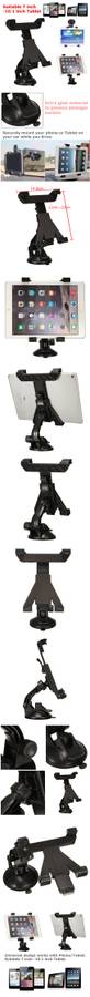 Car Holder Suction Cup Mount Universal Tablet Stand Holder For 7-10.1 inch iPad Air Samsung Tablets