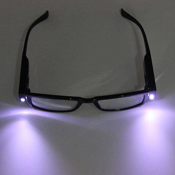 LED Lights Reading Glasses Night Vision Glasses With Lamp