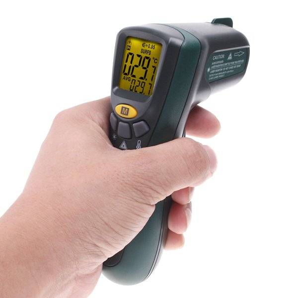 MASTECH MS6520A Non-contact Digital Infrared Thermometer Gun Tester