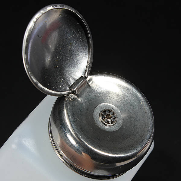 200ml Empty Nail Polish Remover Liquid  Alcohol Press Pump Dispenser Bottle