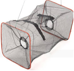 Foldable Zips-One Crab Minnow Crawdad Shrimp Fishing Trap Cast Net