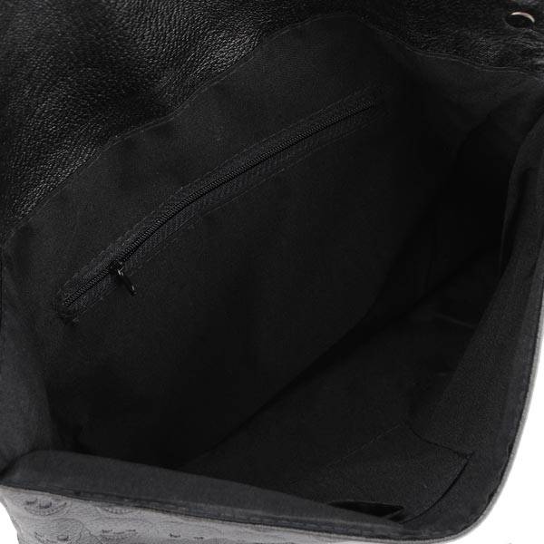 Fashion Punk Style Skulls Rivets Women Envelope Bag Clutch Bag