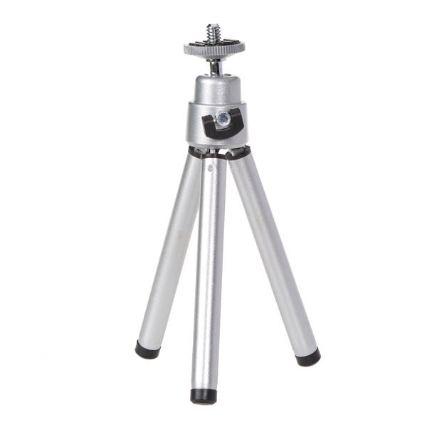 Universal Mini Portable Tripod Stand Holder Aluminum Metal Stand Mount For Gopro Hero 3+/3/2/1 Xiaom