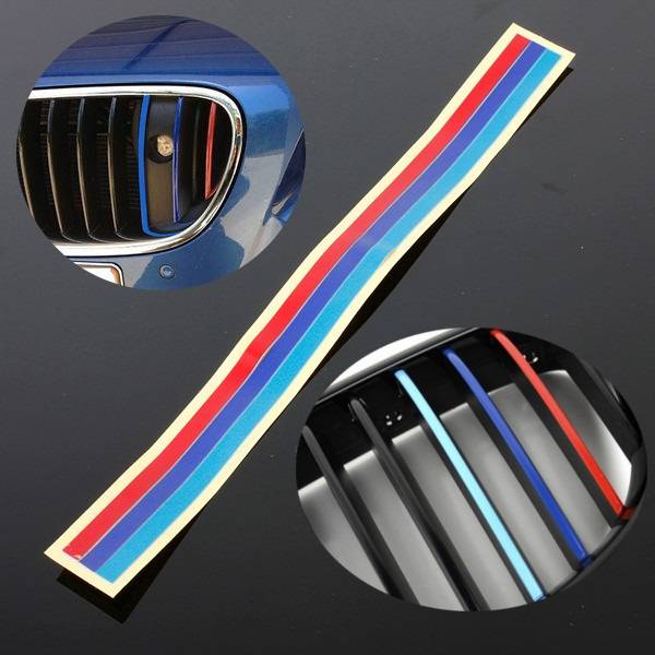 Grille Vinyl Strip PVC Sticker Decal For BMW M3 M5 E36 E46