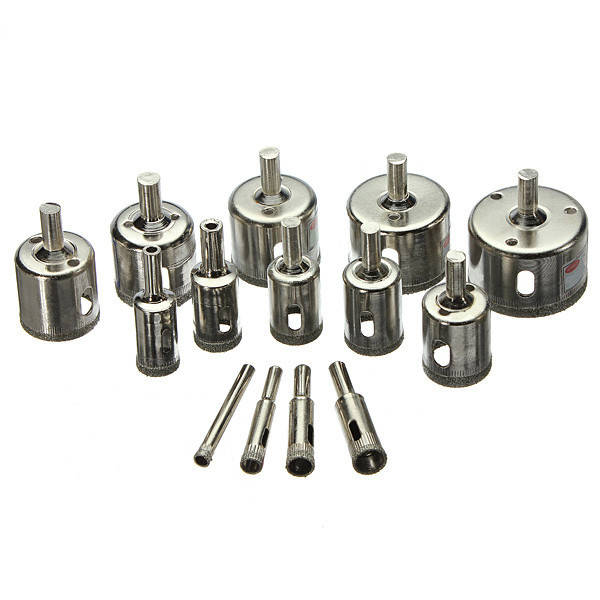 25mm-125mm Diamond Holesaw Tile Ceramic Glass Porcelain Tool Drill Bits