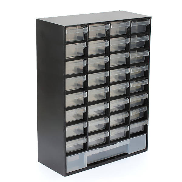 Tools Small Gadgets Storage Cabinet Organizer Box with 33 Drawers